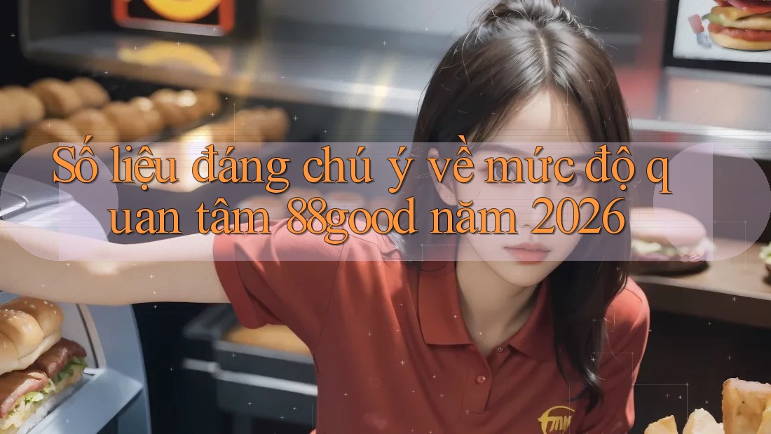 Số liệu đáng chú ý về mức độ quan tâm 88good năm 2026 Số liệu đáng chú ý về mức độ quan tâm 88good năm 2026