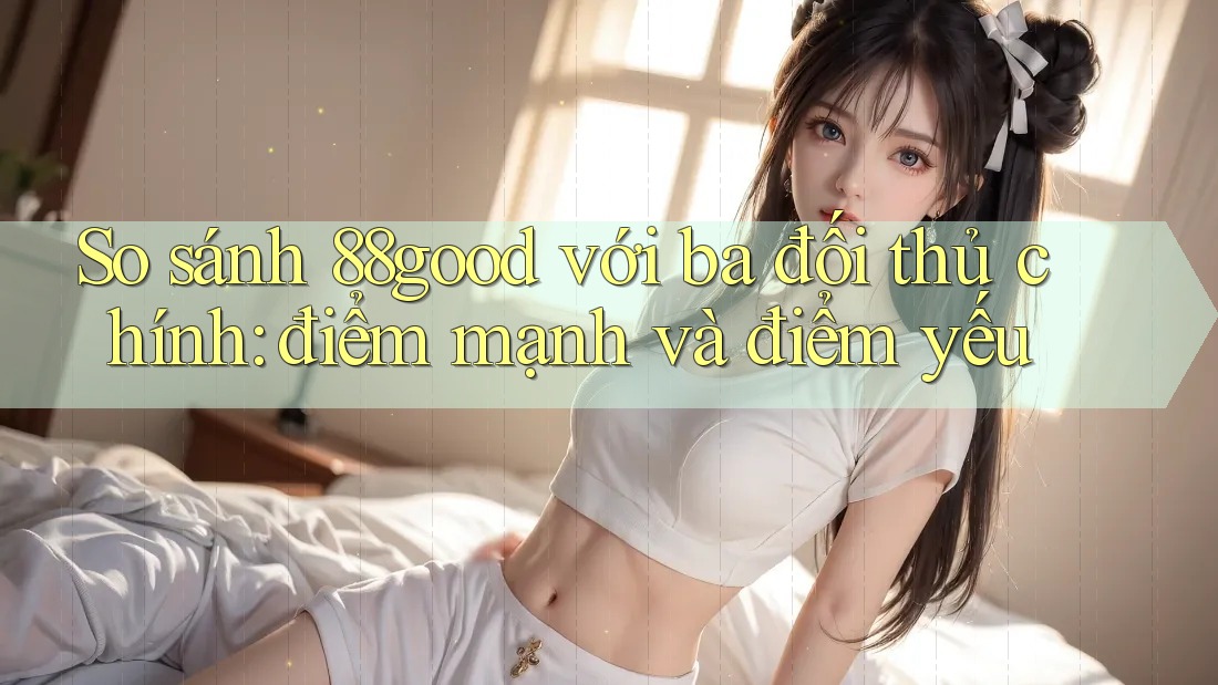 So sánh 88good với ba đối thủ chính: điểm mạnh và điểm yếu