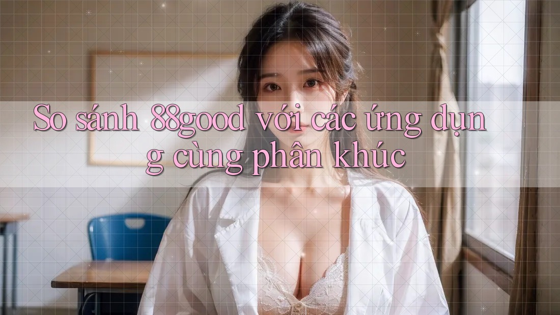 So sánh 88good với các ứng dụng cùng phân khúc