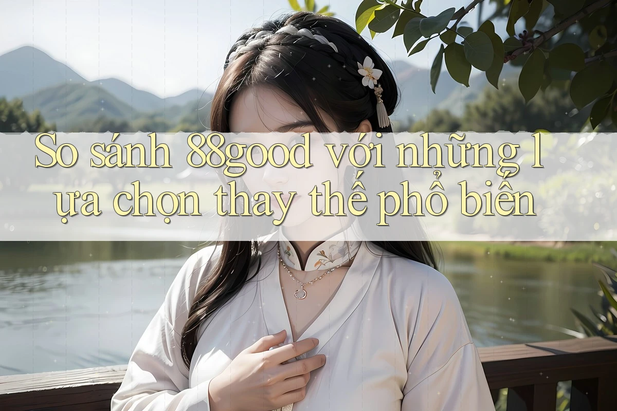 So sánh 88good với những lựa chọn thay thế phổ biến So sánh 88good với những lựa chọn thay thế phổ biến