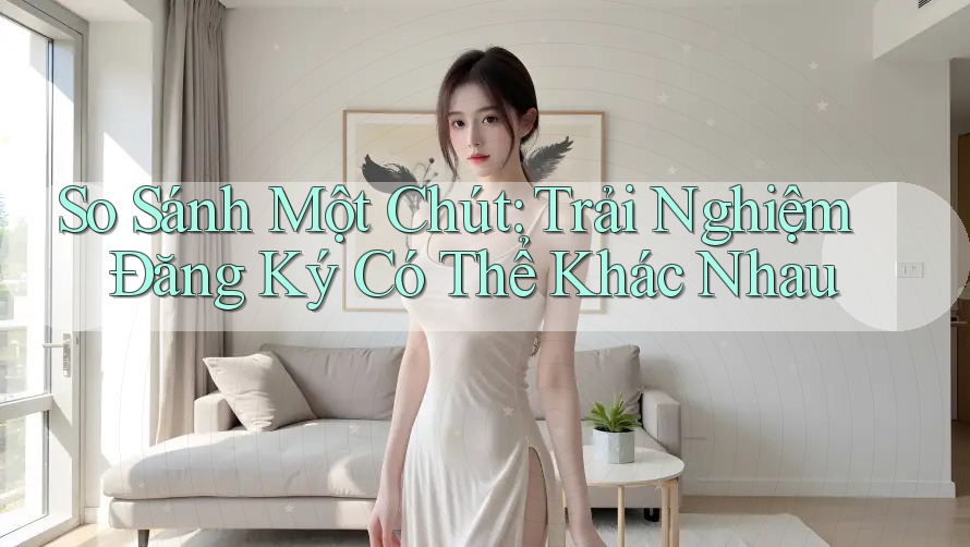 So Sánh Một Chút: Trải Nghiệm Đăng Ký Có Thể Khác Nhau So Sánh Một Chút: Trải Nghiệm Đăng Ký Có Thể Khác Nhau
