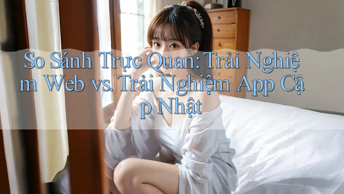 So Sánh Trực Quan: Trải Nghiệm Web vs. Trải Nghiệm App Cập Nhật