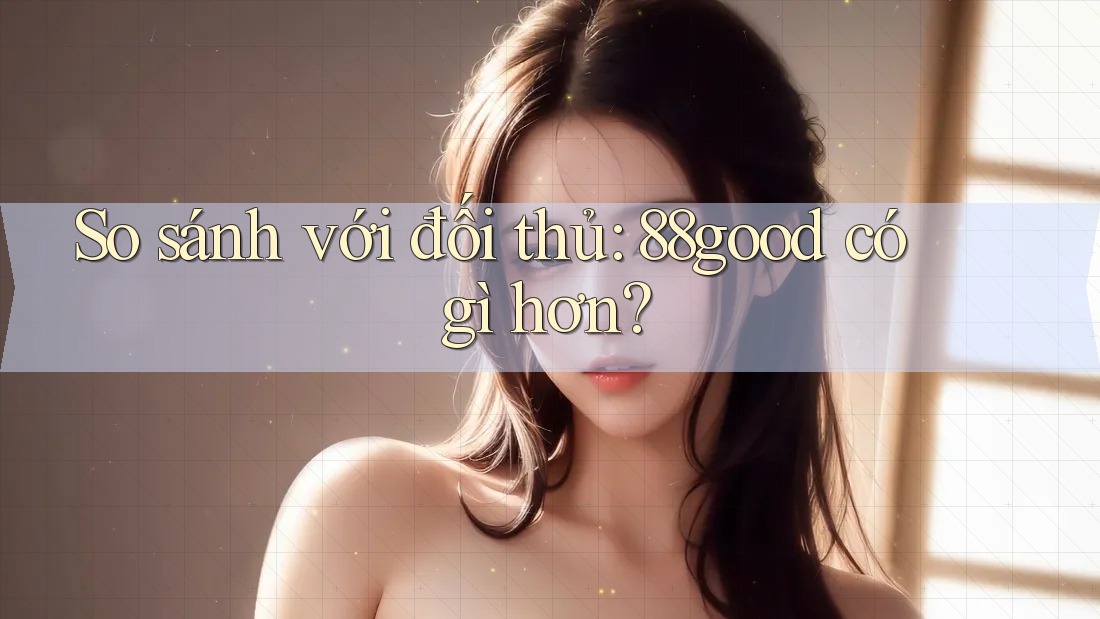So sánh với đối thủ: 88good có gì hơn? So sánh với đối thủ: 88good có gì hơn?