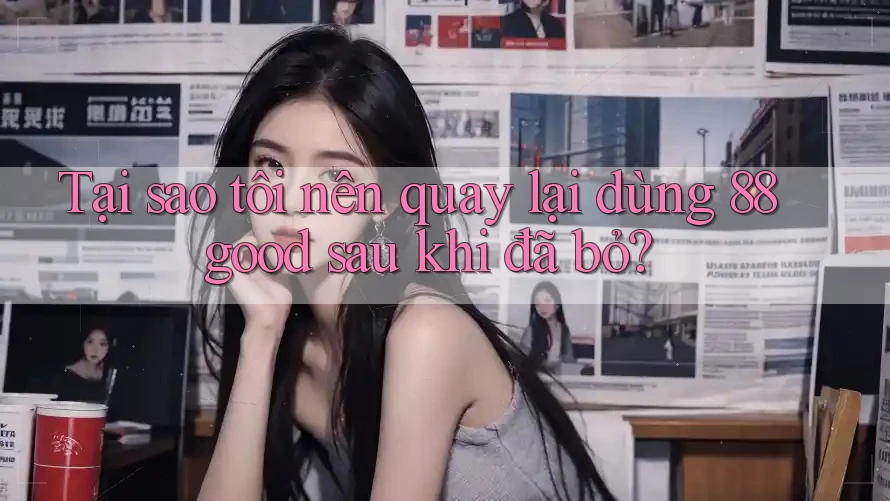 Tại sao tôi nên quay lại dùng 88good sau khi đã bỏ?