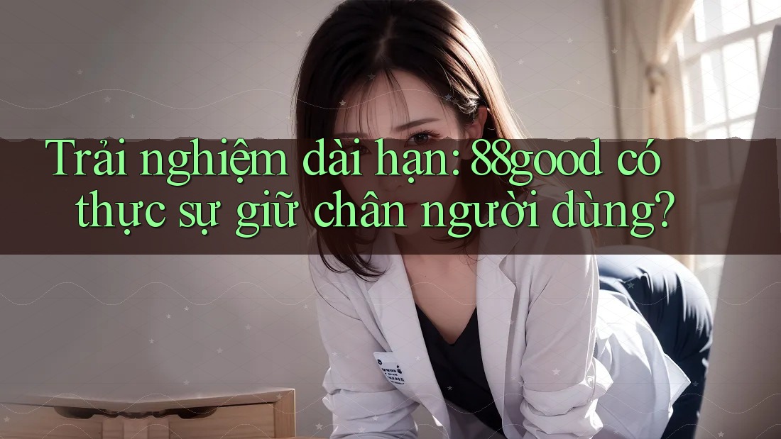 Trải nghiệm dài hạn: 88good có thực sự giữ chân người dùng? Trải nghiệm dài hạn: 88good có thực sự giữ chân người dùng?