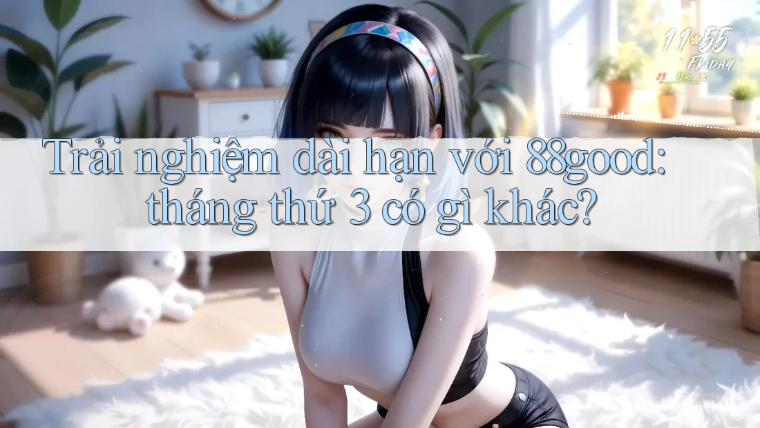 Trải nghiệm dài hạn với 88good: tháng thứ 3 có gì khác?